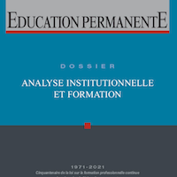 Analyse institutionnelle et formation