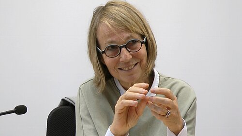 Françoise Nyssen à l'Uodc