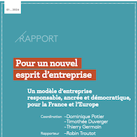 Pour un nouvel esprit d'entreprendre