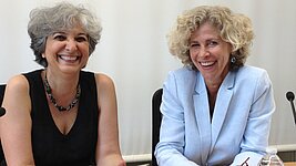 Anousheh Karvar et Sandra Enlart à l'Uodc
