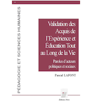 Validation des Acquis de l'Expérience et Education Tout au Long de la Vie