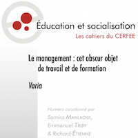 Le management : cet obscur objet de travail et de formation