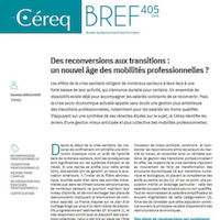 Des reconversions aux transitions : un nouvel âge des mobilités professionnelles ?