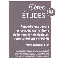 Répondre aux besoins en compétences à l’heure de la transition écologique : représentations et réalités