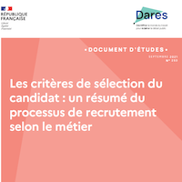 Les critères de sélection du candidat : un résumé du processus du recrutement selon le métier