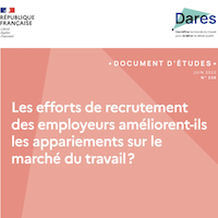 Les efforts de recrutement des employeurs améliorent-ils les appariements sur le marché du travail ?