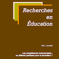 Les compétences transversales : un référent pertinent pour la formation ?