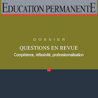 Compétence, réflexivité, professionnalisation